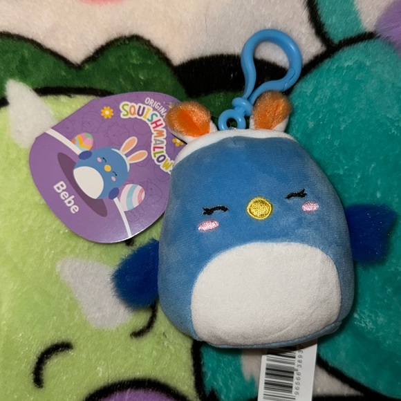 Bebe the chick squishmallow clip NWT - Picture 1 of 5